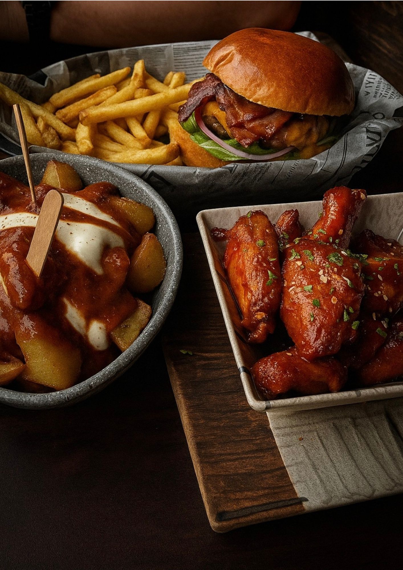 street food cerca del parque del retiro en madrid, en fogg bar, barrio del niño jesus