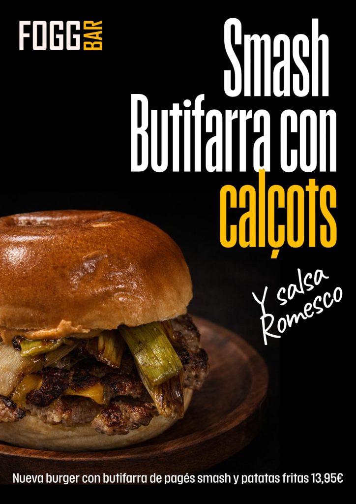 smash butifarra con calcots