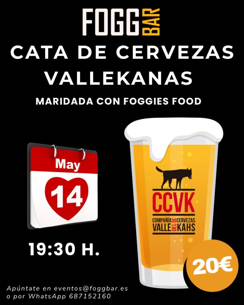 cata de cervezas en fogg bar